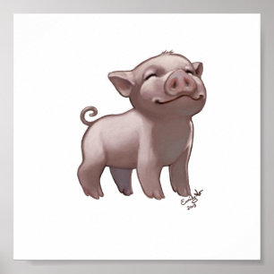 Piglet Poster