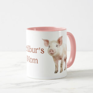 Piglet Watercolor Mug