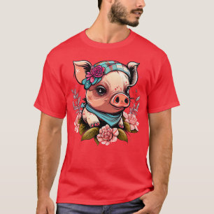 Piglet with ana 3 T-Shirt