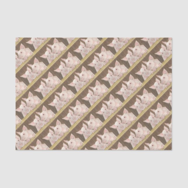 Piglets Tissue Paper (Front)