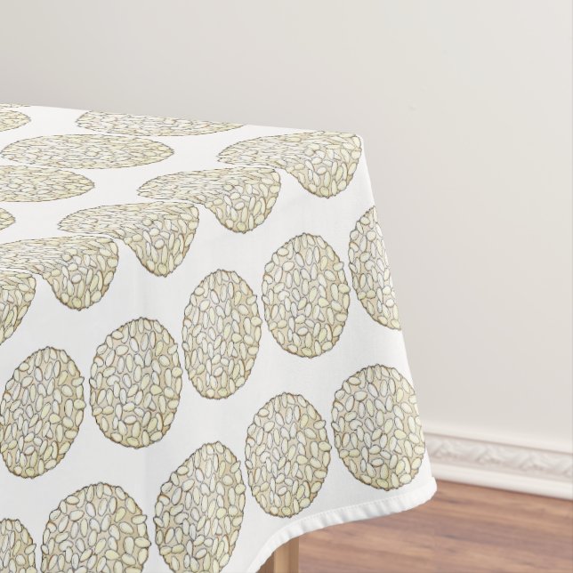 Pignoli Italian Bakery Pine Nut Cookies Pastry Tablecloth (In Situ)