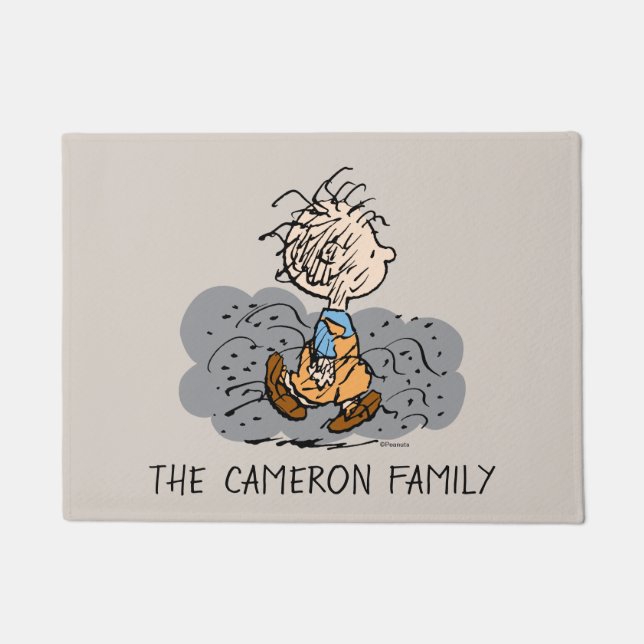 Pigpen Walking Cloud Doormat (Front)