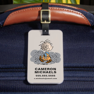 Pigpen Walking Cloud Luggage Tag