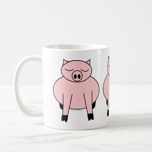 Pigs Coffee Mug (Left)