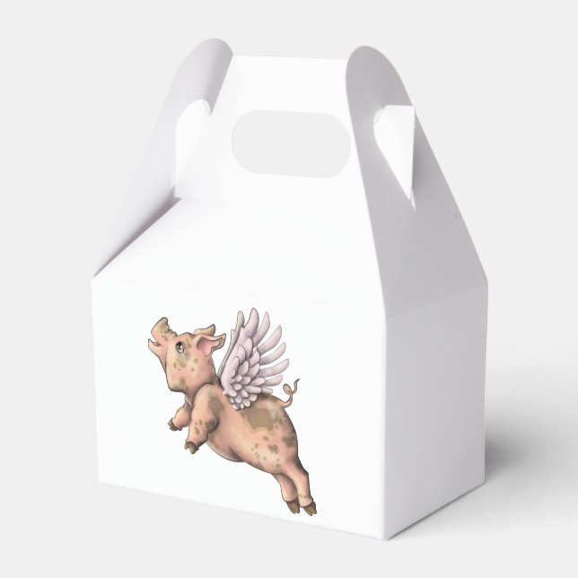 Pigs Fly Favor Box (Front Side)