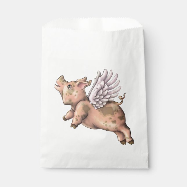 Pigs Fly Favour Bag (Front)
