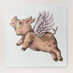 Pigs Fly Jigsaw Puzzle