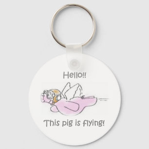 Pigs Fly Keychain