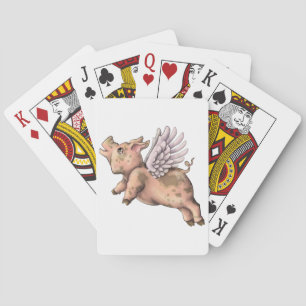 Pigs Fly Playing Cards