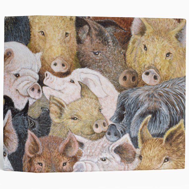 Pigs Galore Binder (Front/Spine)