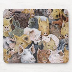 Pigs Galore Mouse Pad