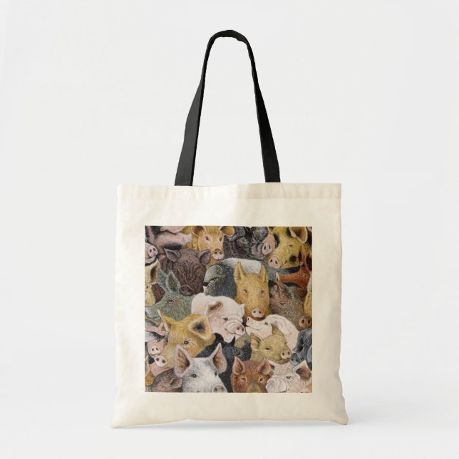 Pigs Galore Tote Bag (Front)