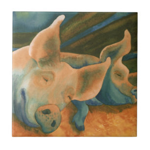 Pigs, Hogs Tile