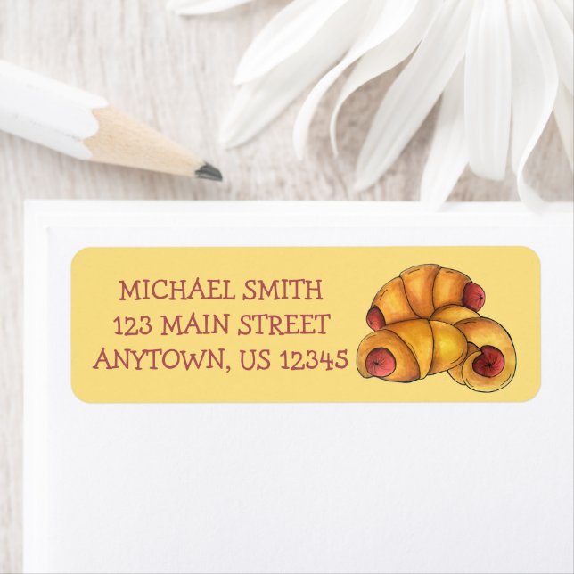 Pigs in a Blanket Crescent Roll Hot Dog Junk Food (Insitu)