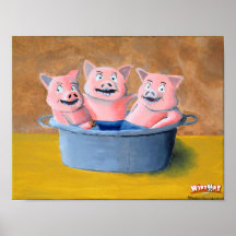 Pigs in a Tub - Poster