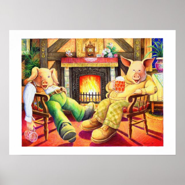 Pigs in Clover Poster (Front)