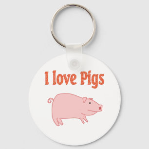 Pigs Keychain