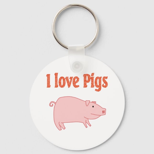 Pigs Keychain (Front)