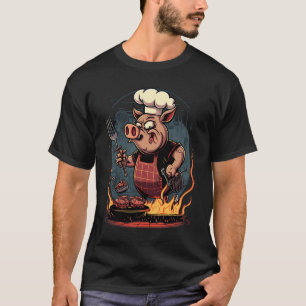 Pig's Meat   Pig Grilling Steak T-Shirt