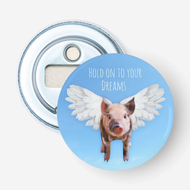 Pigs Might Fly Bottle Opener (Front)