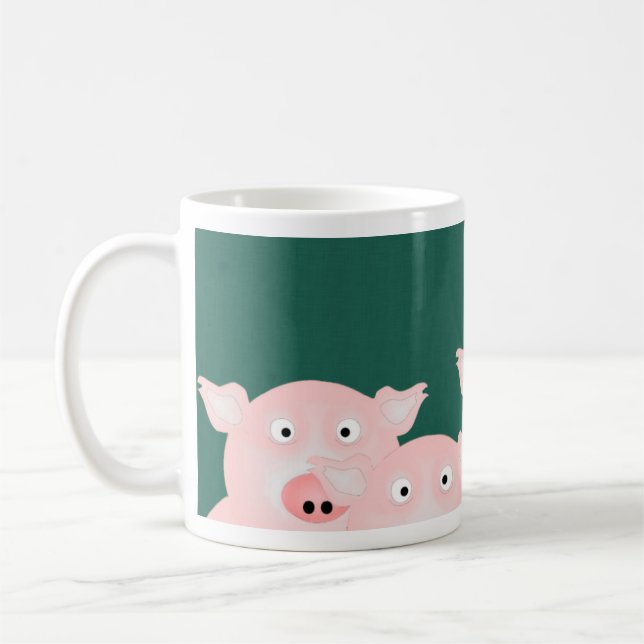 Pigs Mug (Left)