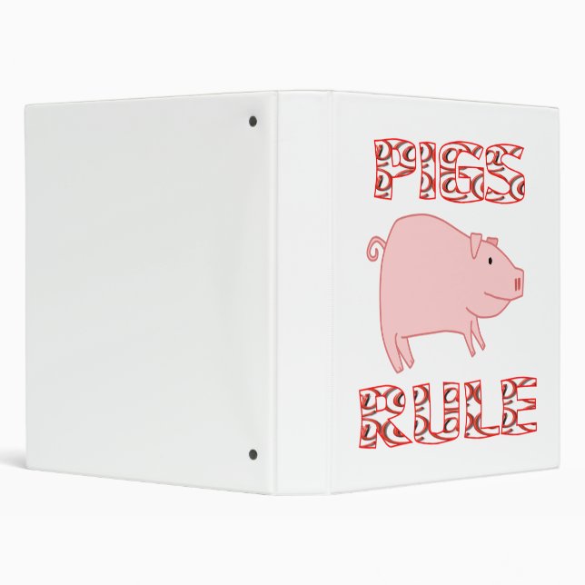 PIGS RULE BINDER (Background)