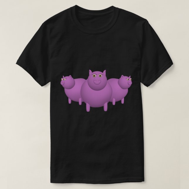 Pigs T-shirt (Design devant)