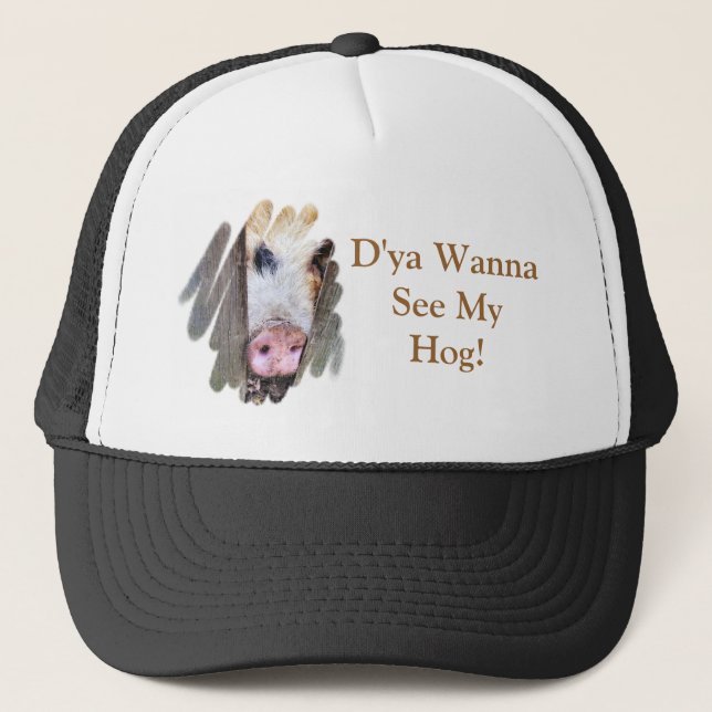 PIGS TRUCKER HAT (Front)