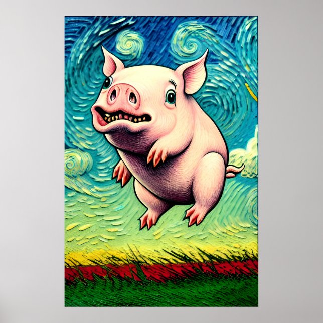 Pigs Will Fly Poster (Front)