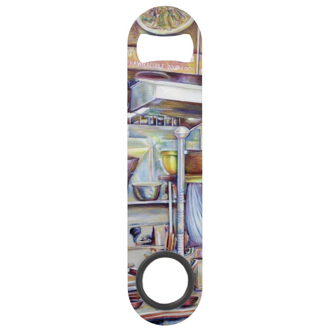 PIgtail Soup, Singapore Speed Bottle Opener (Back)