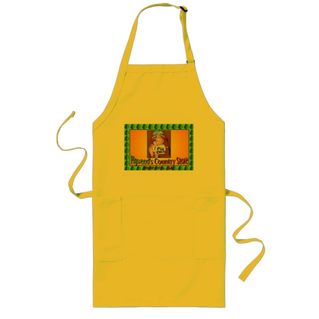 Pigweed's Country Store-Pearson, GA Long Apron (Front)