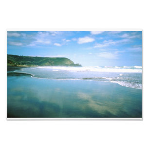 Piha Beach NZ Photo Print