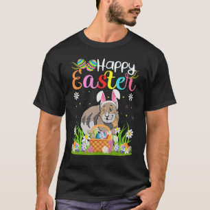 Pika Bunny Egg Hunting  Pika Happy Easter T-Shirt