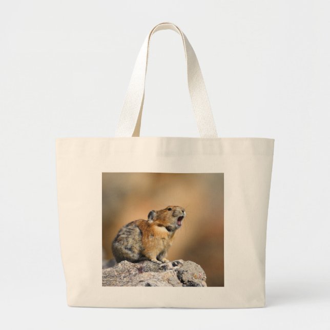 Pika Large Tote Bag (Front)