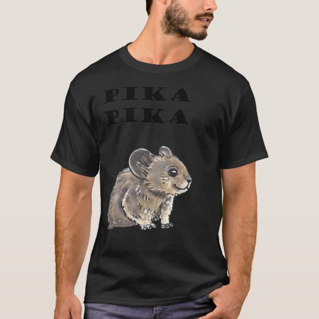 Pika Mouse - Animal Series T-Shirt (Front)