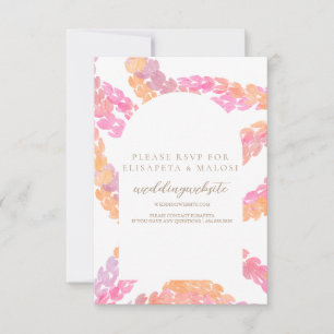 Pikake Wedding RSVP Card