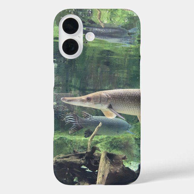 Pike Fish Ckear Water Photo Case-Mate iPhone Case (Back)