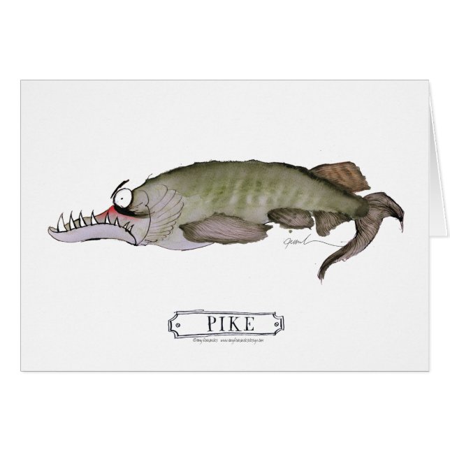 Pike fish, tony fernandes (Front Horizontal)