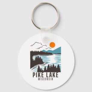 Pike Lake  Keychain