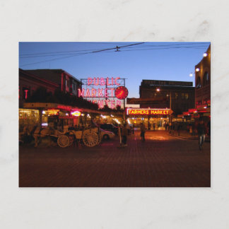 Pike Market Seattle, USA Postcard