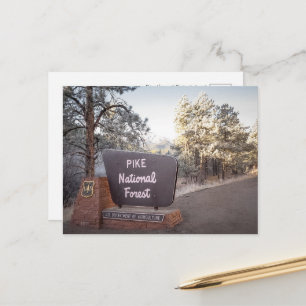 Pike National Forest Colorado Postcards
