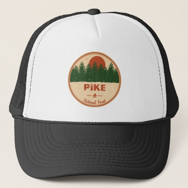 Pike National Forest Trucker Hat (Front)