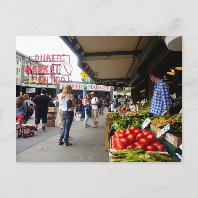 Pike Place Market 1 Postcard (Front)