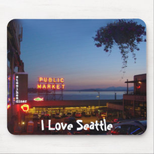 Pike Place Market Mouse Pad