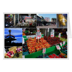 Pike Place Market, Seattle, Card