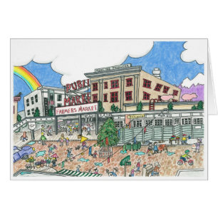 Pike's Market Place, Seattle, Washington dans