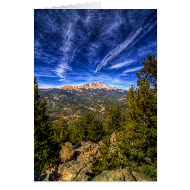 Pikes Peak and Blue Sky (Front)