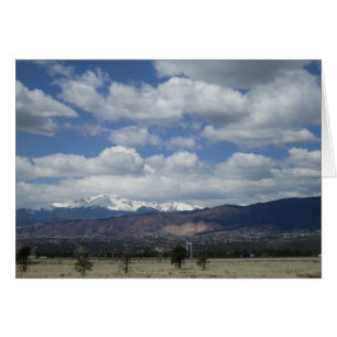 Pikes Peak Clouds Card