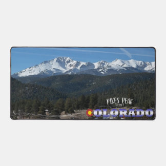 Pikes Peak Colorado, Mousepad Desk Mat