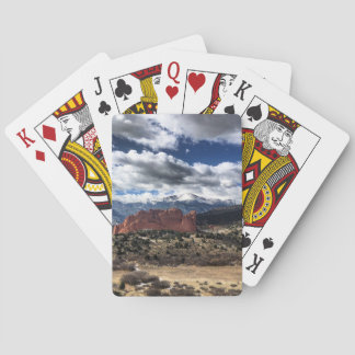 Pikes Peak in Colorado Springs Playing Cards